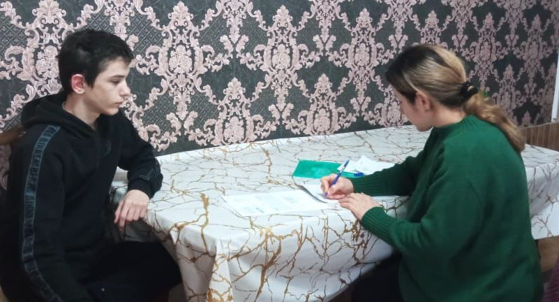 Посещение детей на учете в РОВД